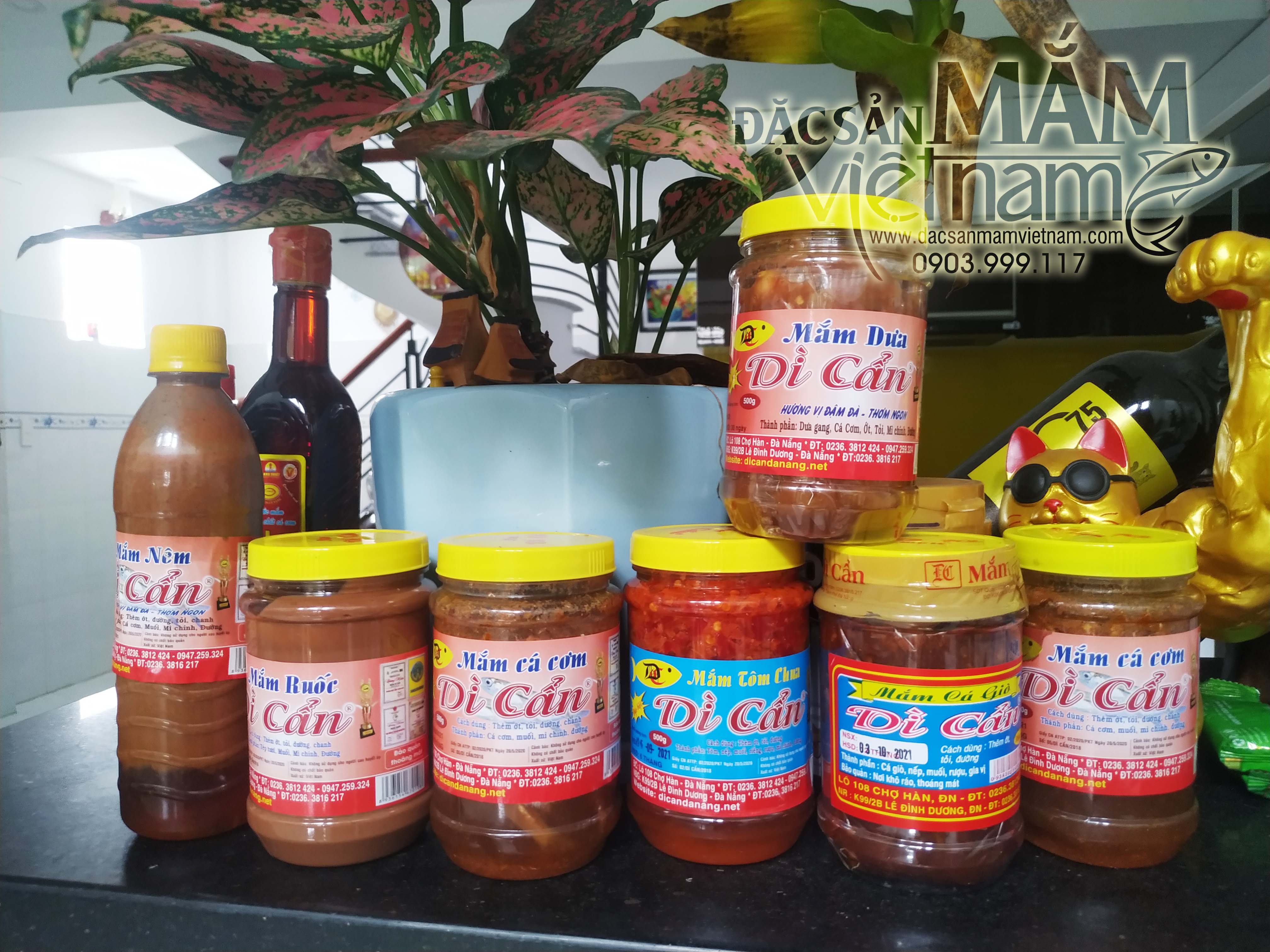 Mắm Dì Cẩn Đà Nãng tại TPHCM