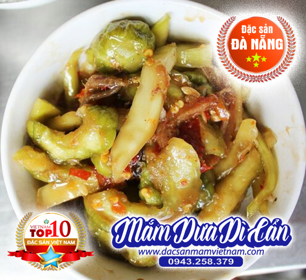 Mắm dưa Dì CẨn ngon