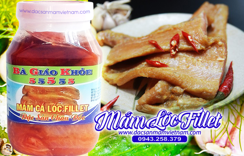 Mắm cá lóc Filê Bà Giáo Khỏe 55555