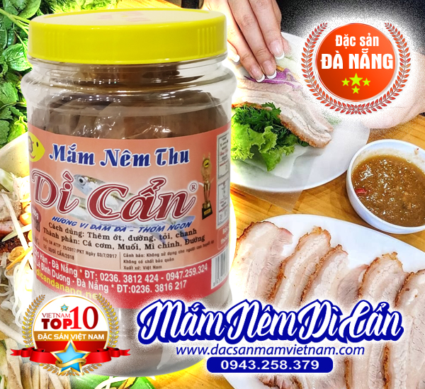 Mắm nêm thu Dì Cẩn