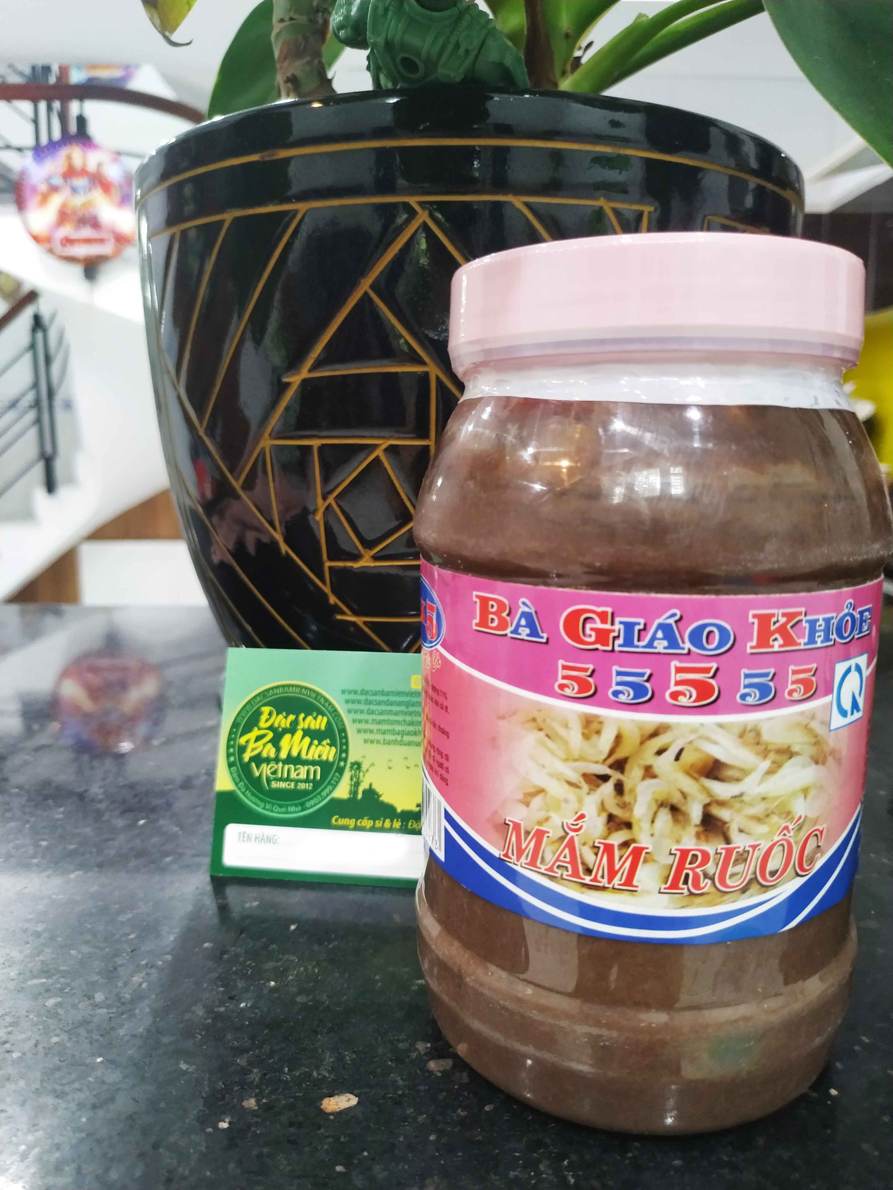 Mắm ruốc Châu Đốc - Bà Giáo Khỏe 55555