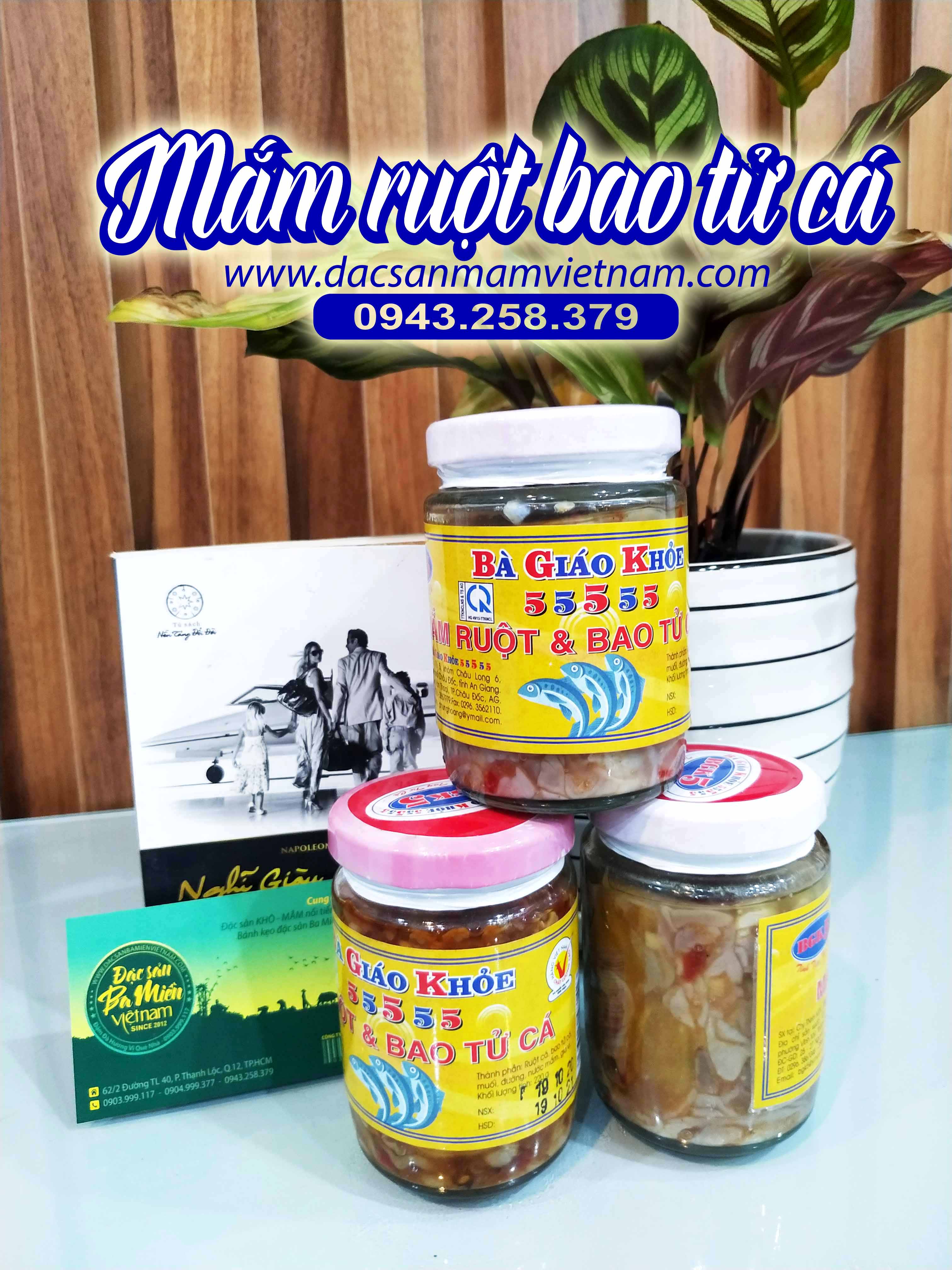 Mắm ruột bao tử cá Châu Đốc