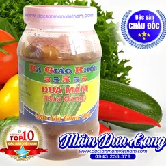 Mắm dưa gang - Bà Giáo Khỏe 55555
