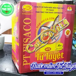 Nước mắm tứ tuyệt con cá vàng - Chai 490ml