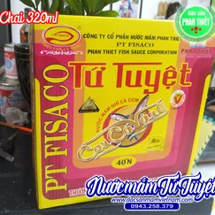 Nước mắm Tứ Tuyệt - Thùng 6 chai 320ml