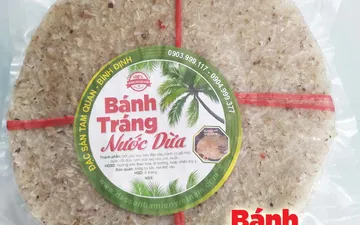 Bánh tráng nước dừa Tam Quan Bình Định bán ở đâu tại TPHCM