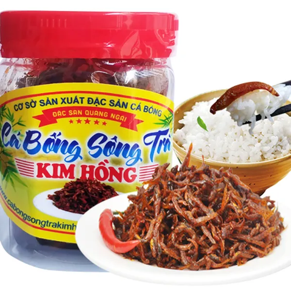 Cá bống sông trà Quảng Ngải - Hủ 250gr