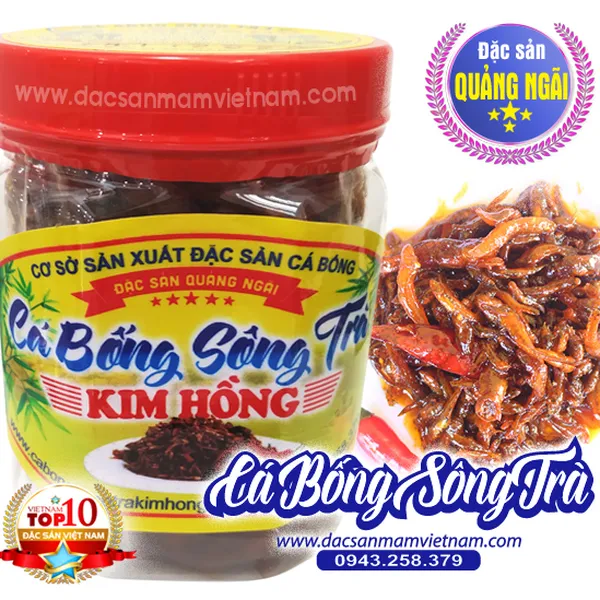 Cá bống sông trà Quảng Ngải