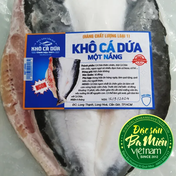Khô cá Dứa một nắng Cần Giờ