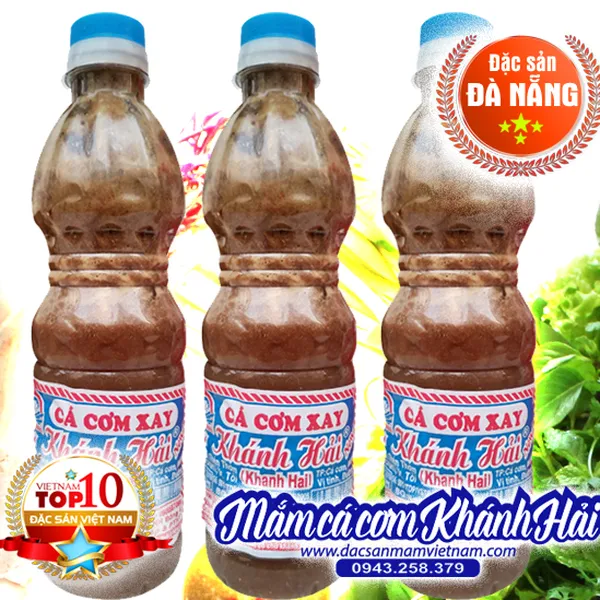 Mắm cá cơm xay Khánh Hải Đà Nẵng
