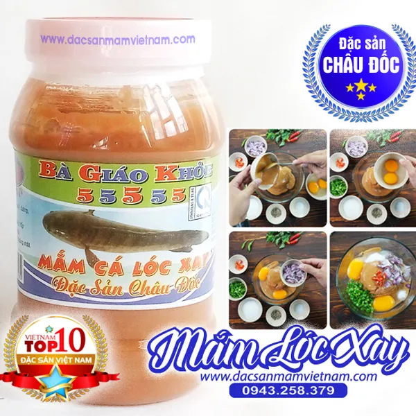 Mắm cá lóc xay Đặc sản Châu Đốc