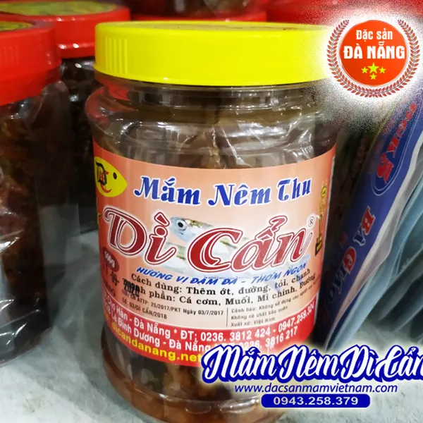 Mắm nêm thu Dì Cẩn - Đặc sản Đà Nẵng