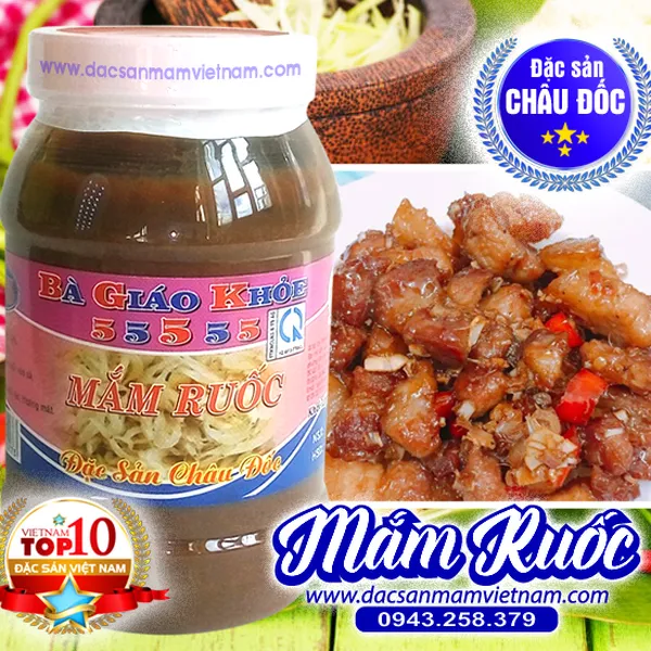 Mắm ruốc Bà Giáo Khỏe 55555
