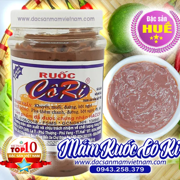 Mắm ruốc Cô Ri HUế