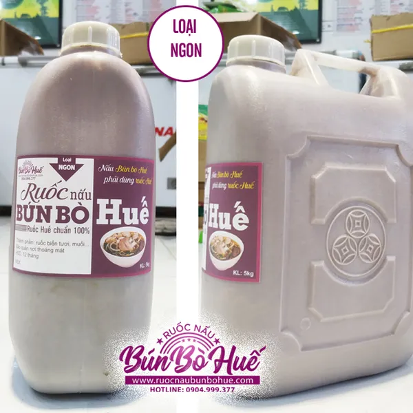 Mắm ruốc Huế nấu bún bò - LOẠI NGON