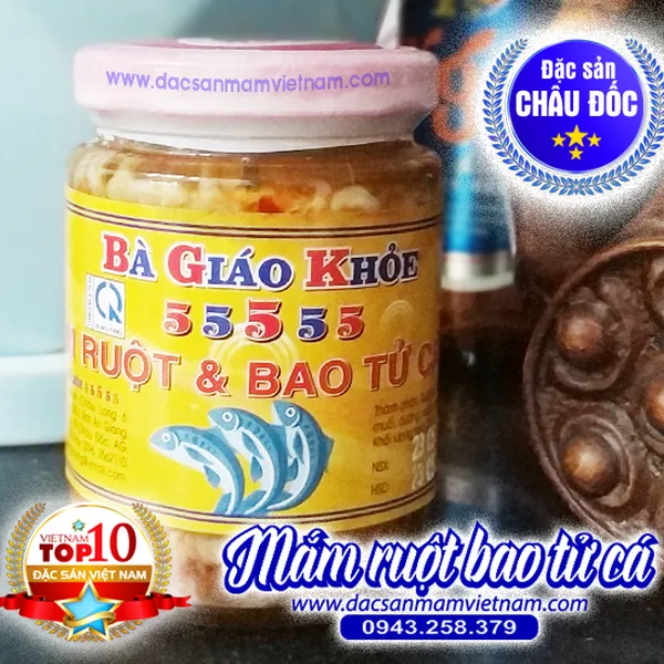 Mắm ruột bao tử cá - Đặc sản Châu Đốc An Giang