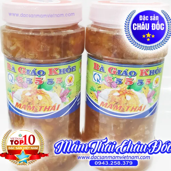 Mắm thái Châu Đốc - Đặc sản An Giang