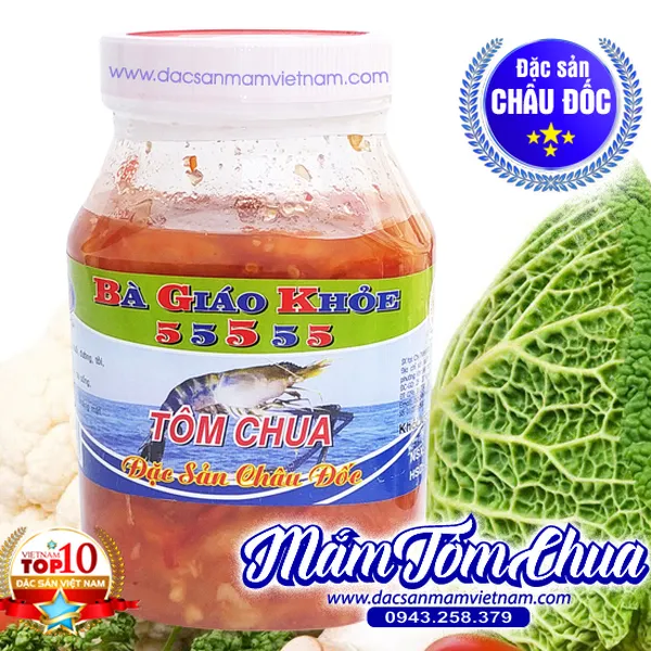 Mắm tôm chua Bà Giáo Khỏe 55555