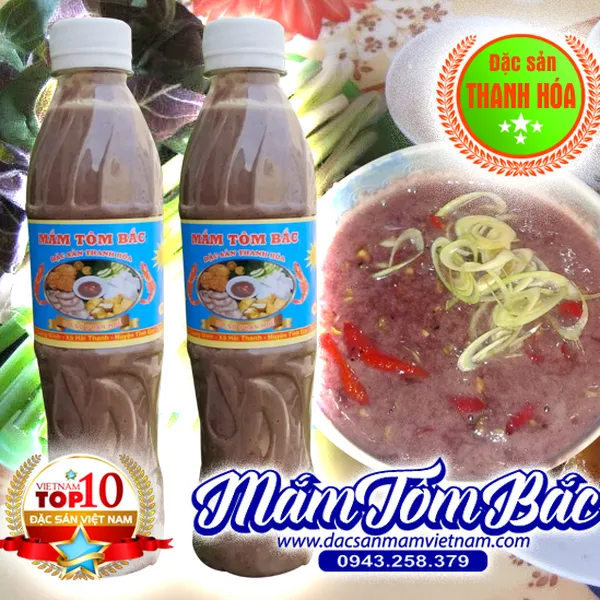 Mắm tôm Thanh Hóa (Dùng bún đậu mắm tôm)