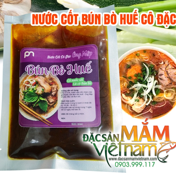 Nước cốt bún bò Huế cô đặc - Hiệu Ông mập