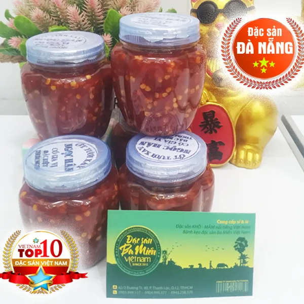 Ớt tươi xay có gia vị