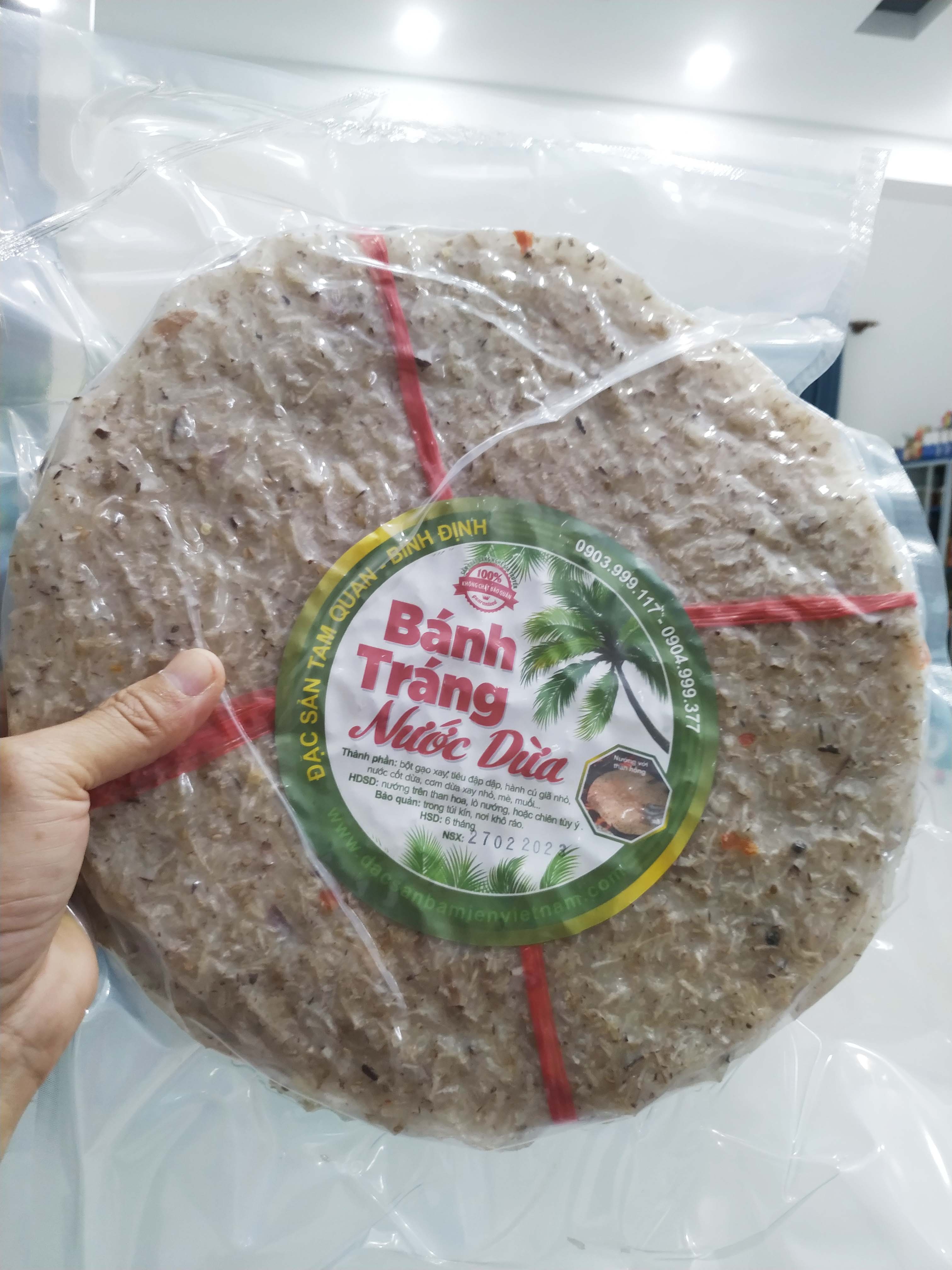 Bánh tráng tam quan bình định