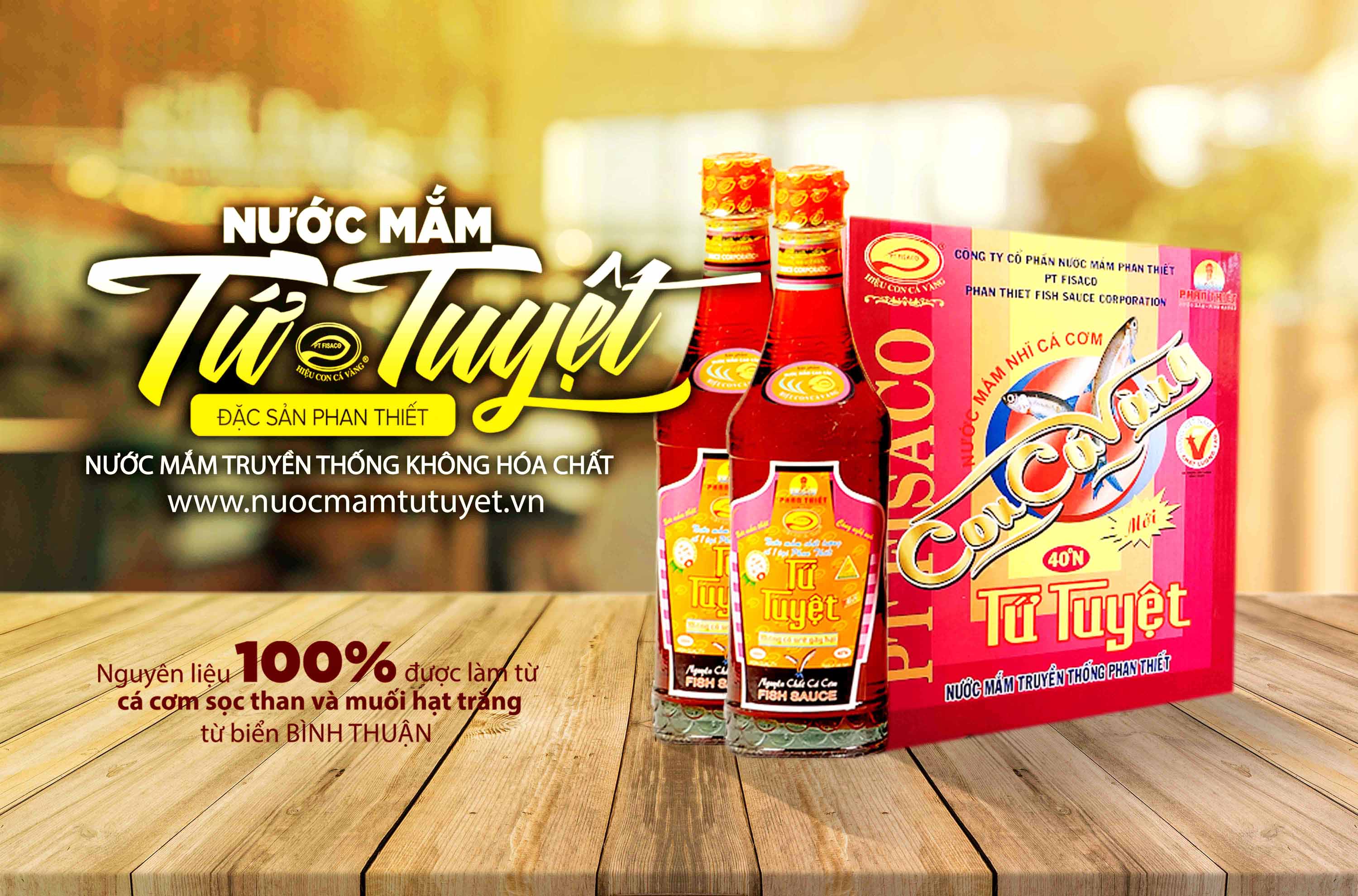 Banner nước mắm tứ tuyệt 40 độ đạm