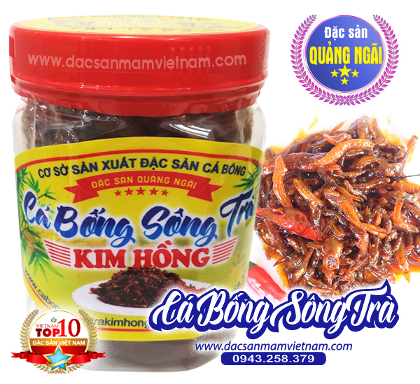 Cá bống Sông trà Quảng Ngãi hiệu Kim Hồng
