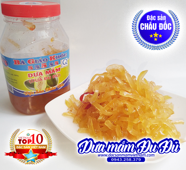 Dưa mắm đu đủ Bà Giáo Khỏe