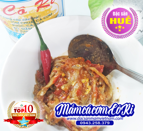 Mắm cá cơm Cô Ri Đặc sản xứ Huế
