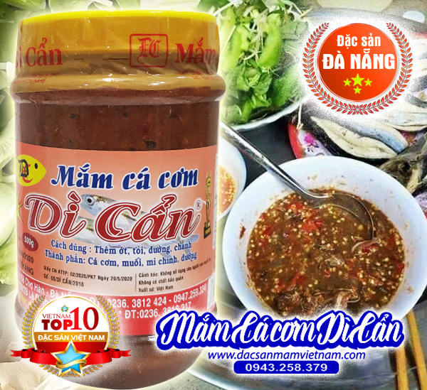 Mắm cá cơm Đặc sản Đà Nẵng