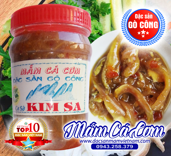 Mắm cá cơm Kim Sa - Đặc sản Gò Công