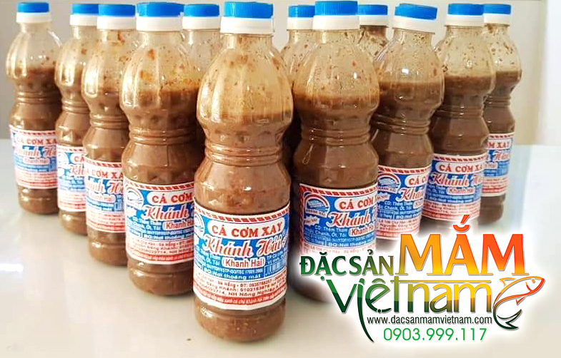 Mắm cá cơm xay đặc biệt ngon