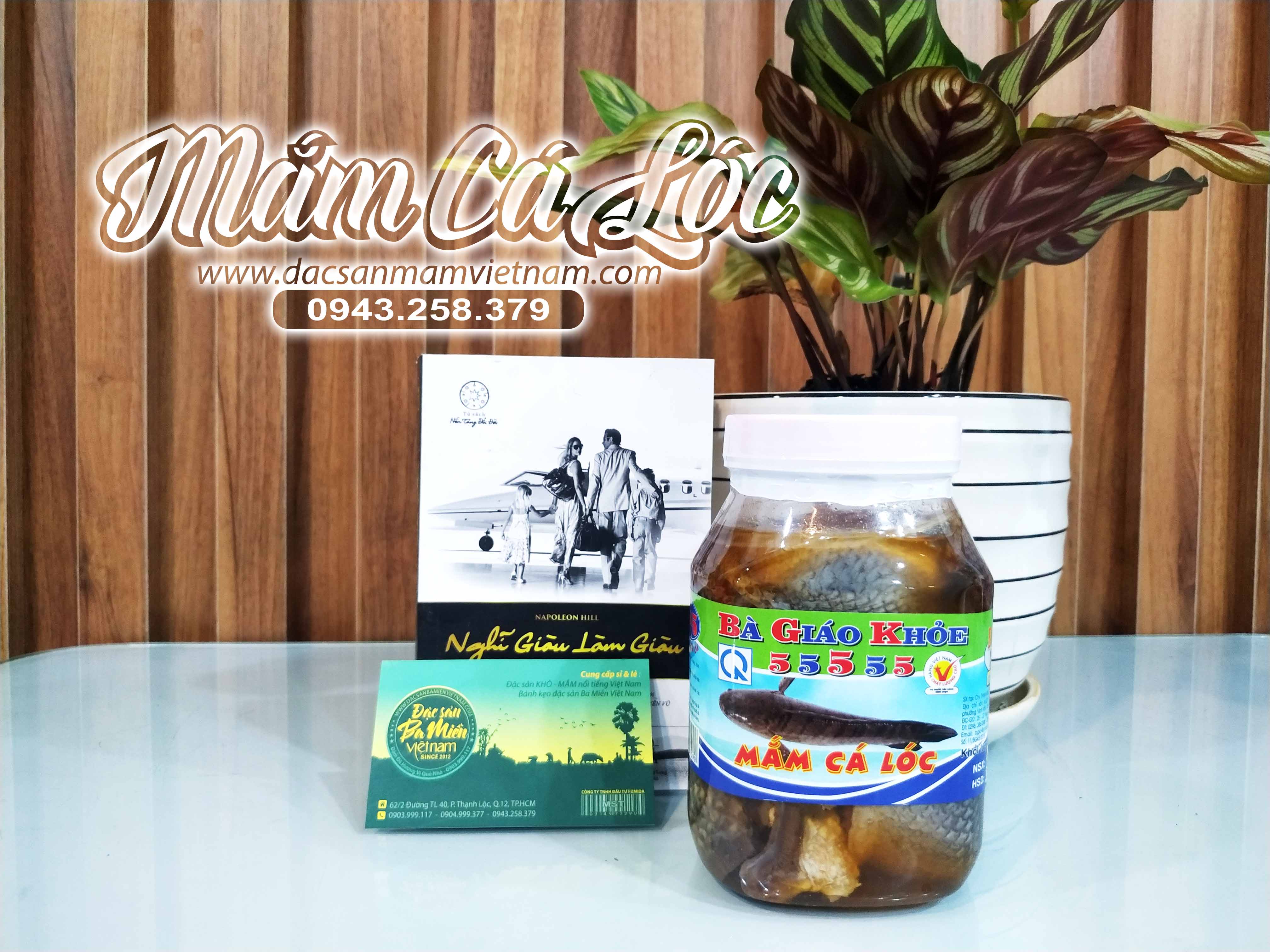 Mắm cá lóc Bà Giáo Khỏe 55555