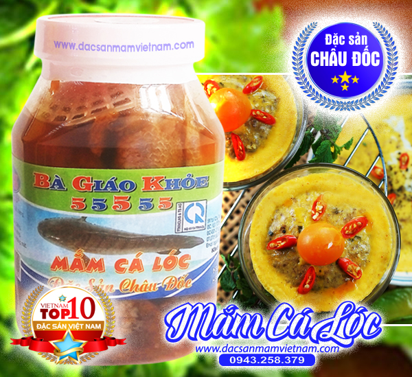 Mắm cá lóc chưng trứng