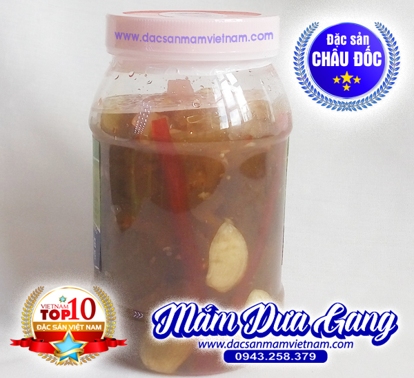 Mắm dưa gang Bà Giáo Khỏe Châu Đốc