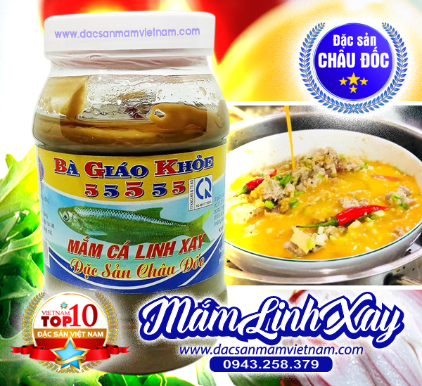 Mắm linh xay Bà Giáo Khỏe Châu Đốc