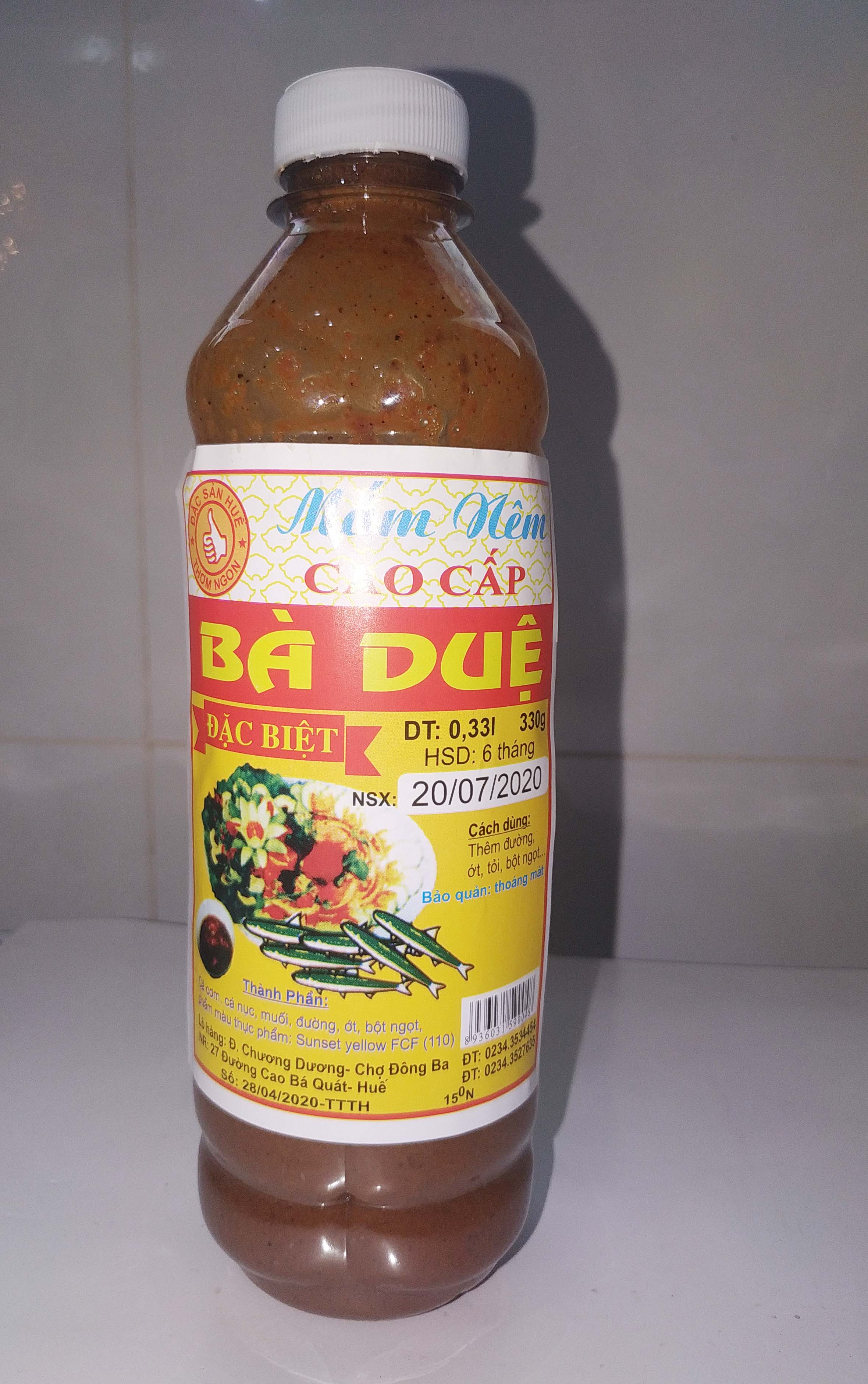 Mắm nêm Bà Duệ chai 500ml