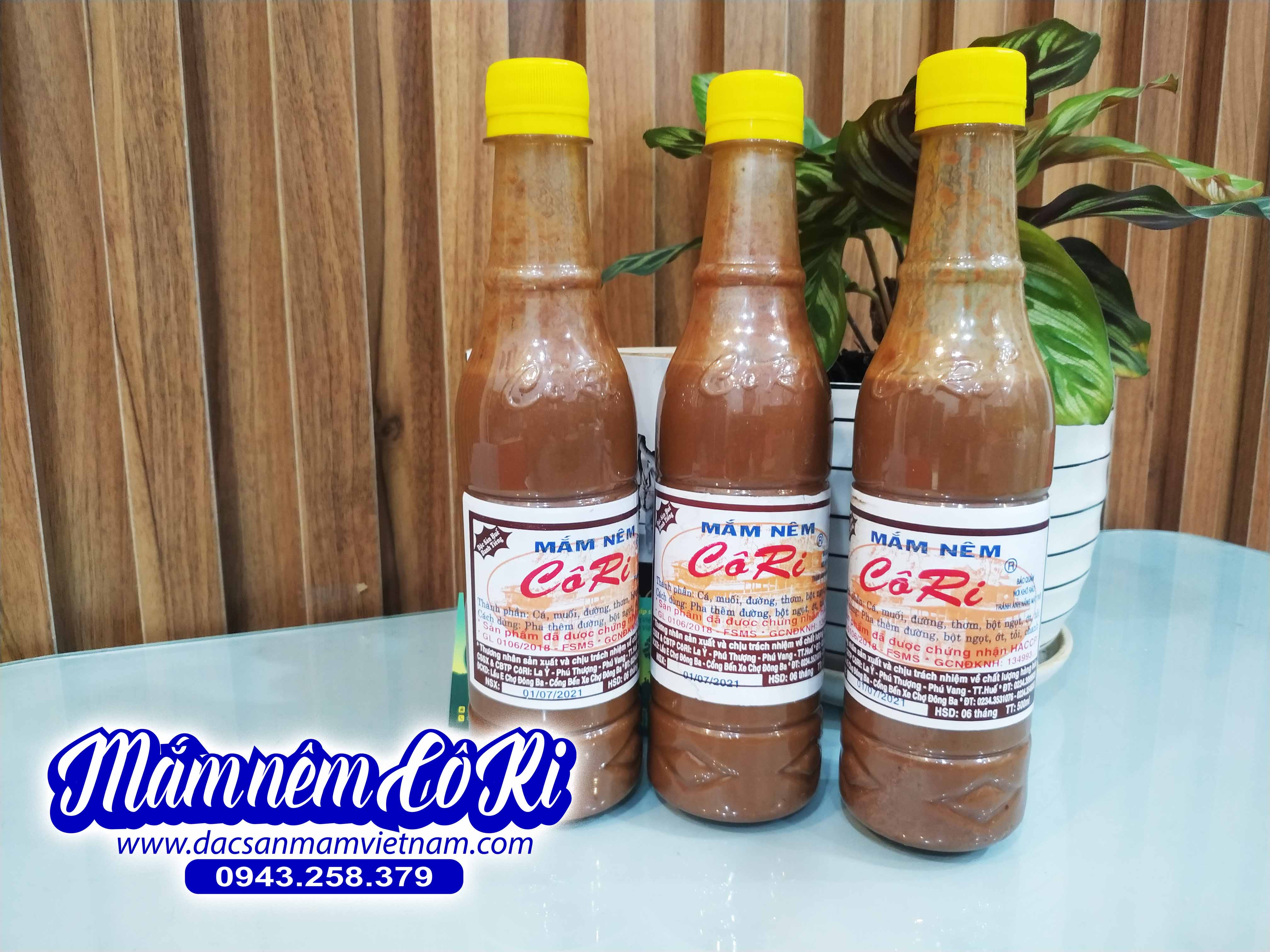 Mắm  nêm Cô Ri đặc sản Huế
