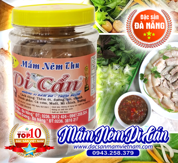 Mắm nêm Dì Cẩn