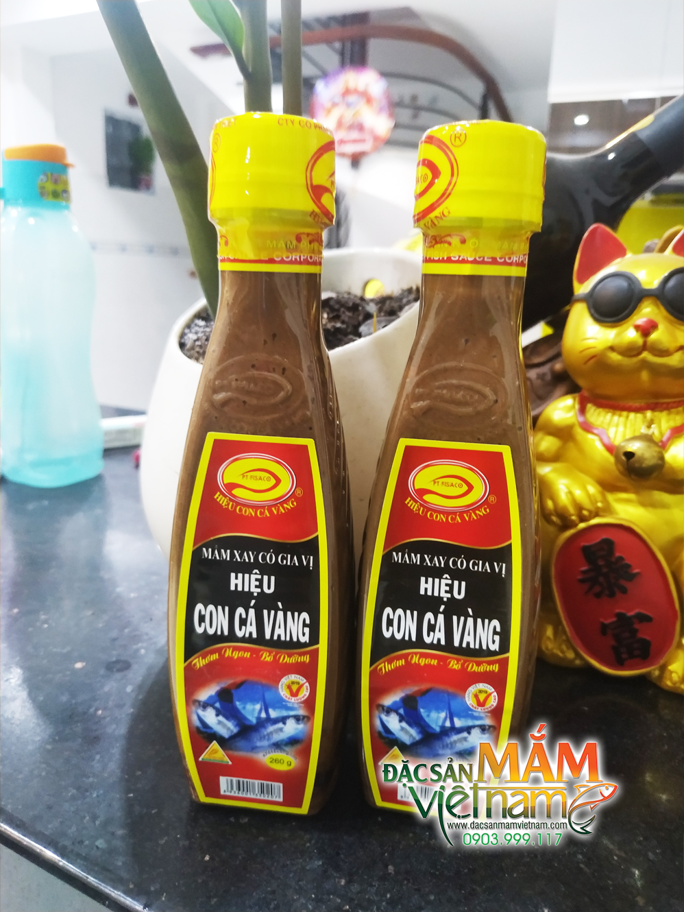 Mắm nêm Con Cá Vàng - Đặc sản Phan Thiết  - Chai 260ml