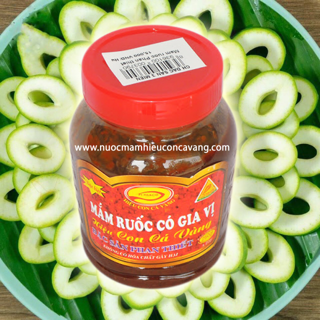 Mắm ruốc có gia vị hiệu con cá vàng bán ở đâu
