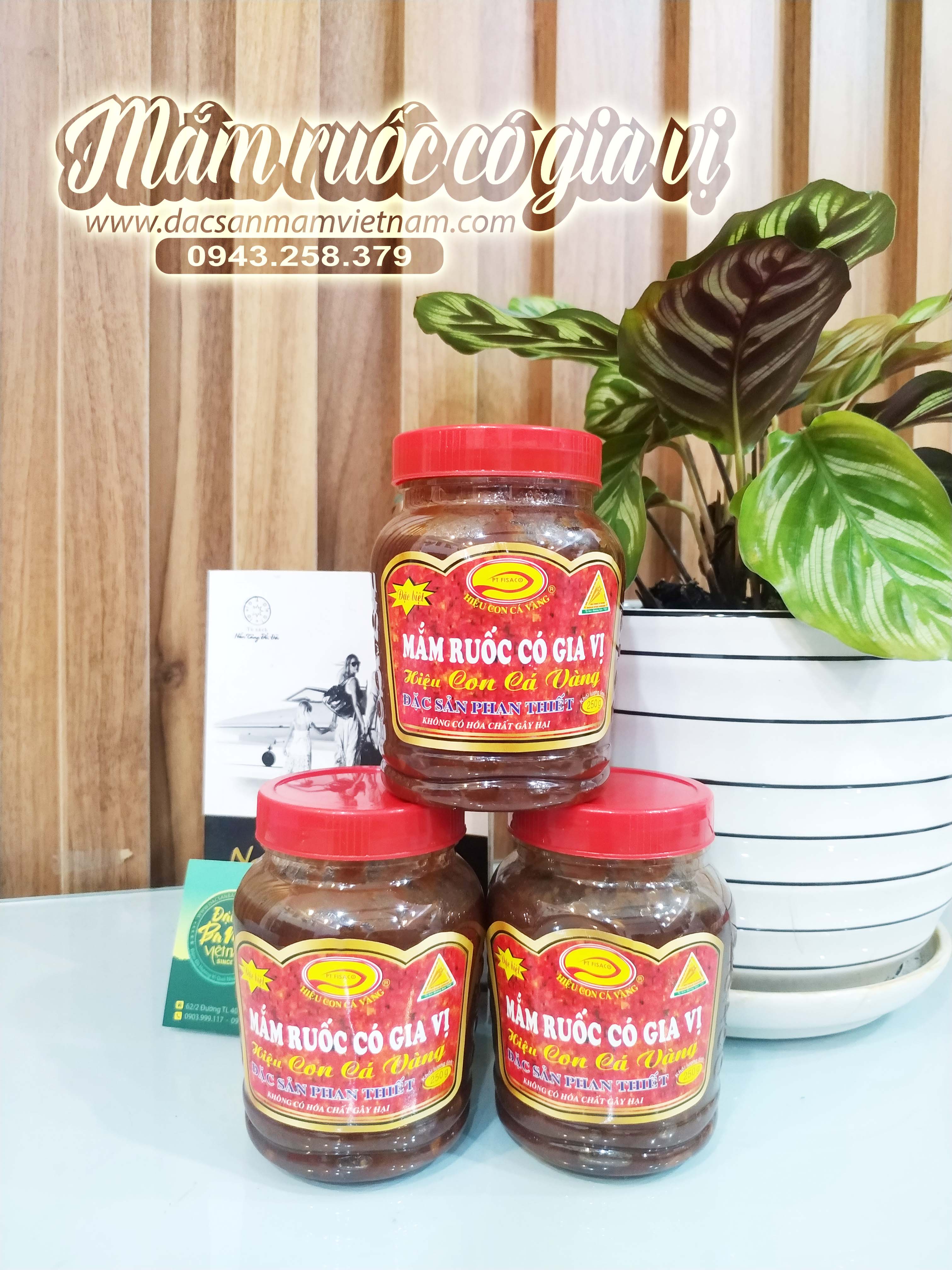 Mắm ruốt có gia vị Phan Thiết