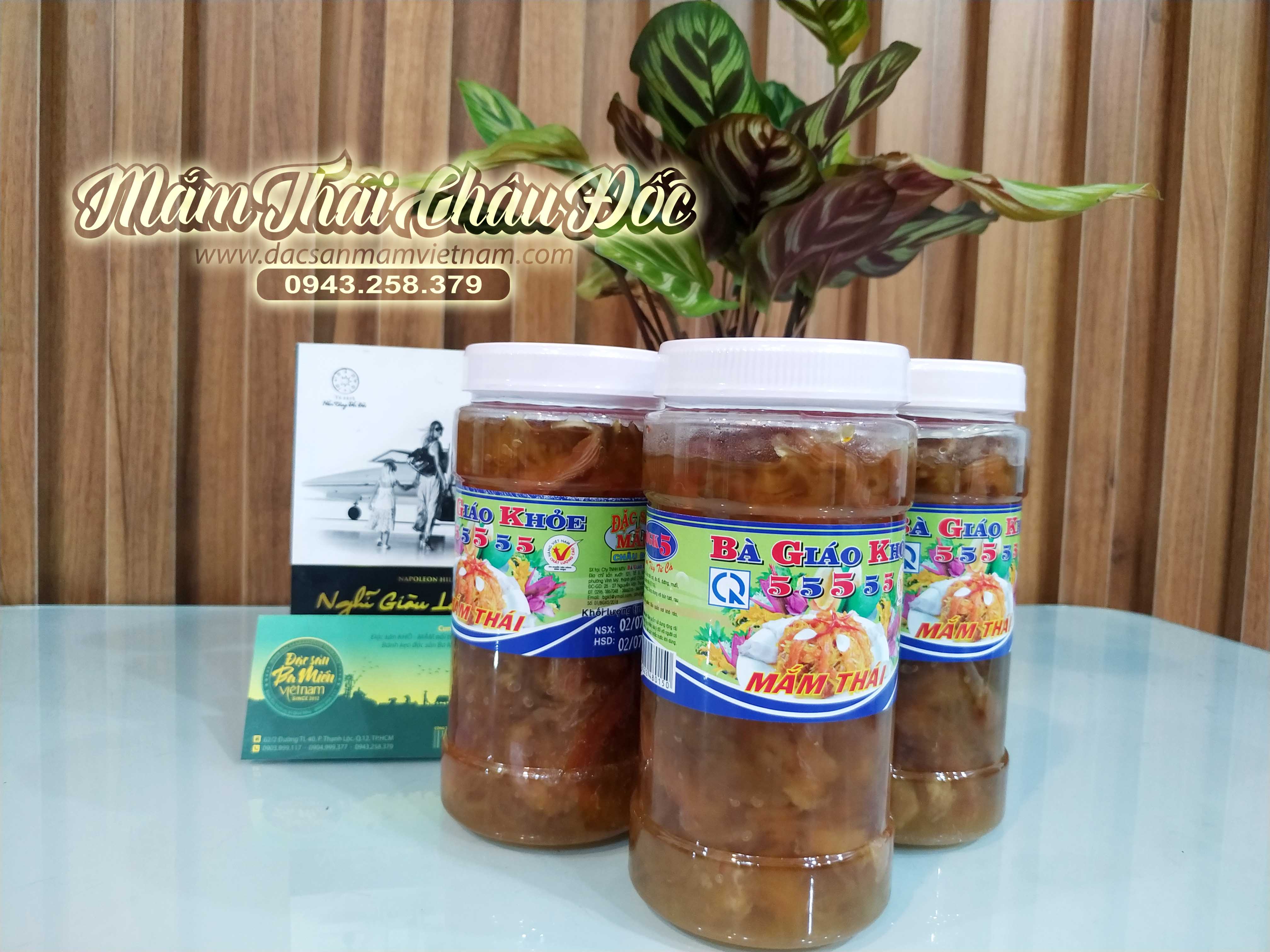 Mắm thái Châu Đốc Bà Giáo Khỏe