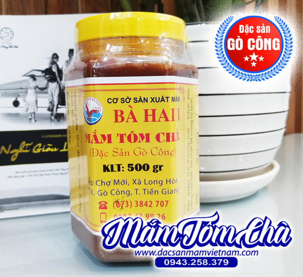 - Mắm tôm chà bà Hai Gò Công - Hủ 500g