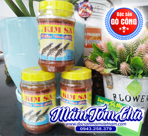 Mắm tôm chà Gò Công hiệu Kim Sa