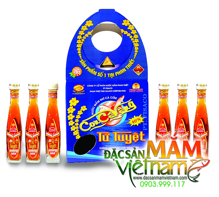 Nước mắm tứ Tuyệt - Hiệu con cá vàng 27ml