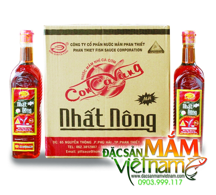 nước mắm hiệu con cá vàng nhất nông
