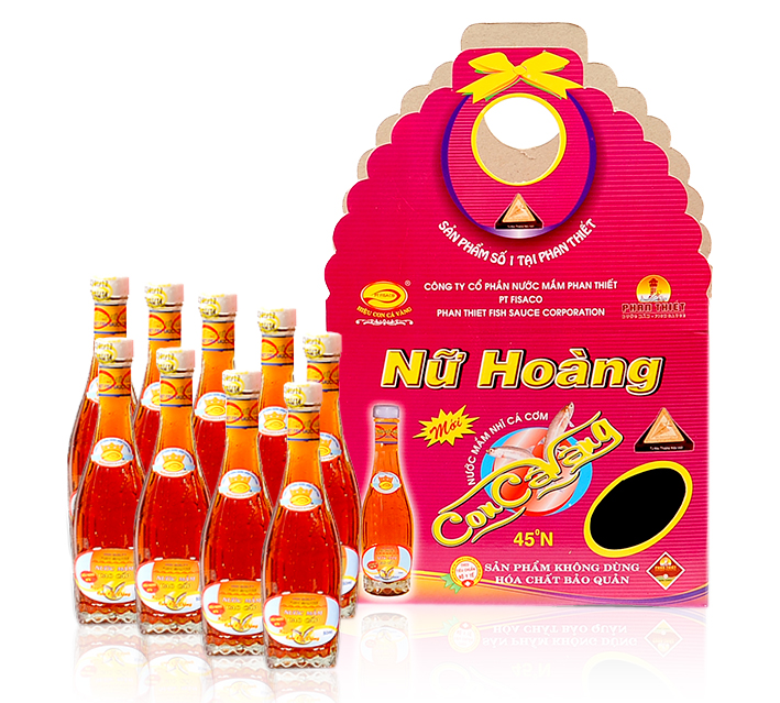 Nước mắm nữ hoàng hiệu con cá vàng 45ml