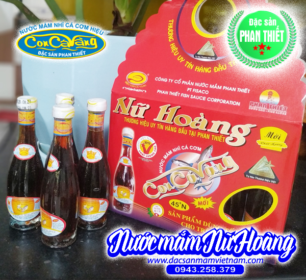 Nước mắm nữ hoàng Phan Thiết